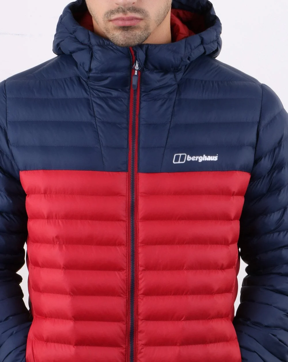 Berghaus Vaskye Jacket Red and Navy - Image 3