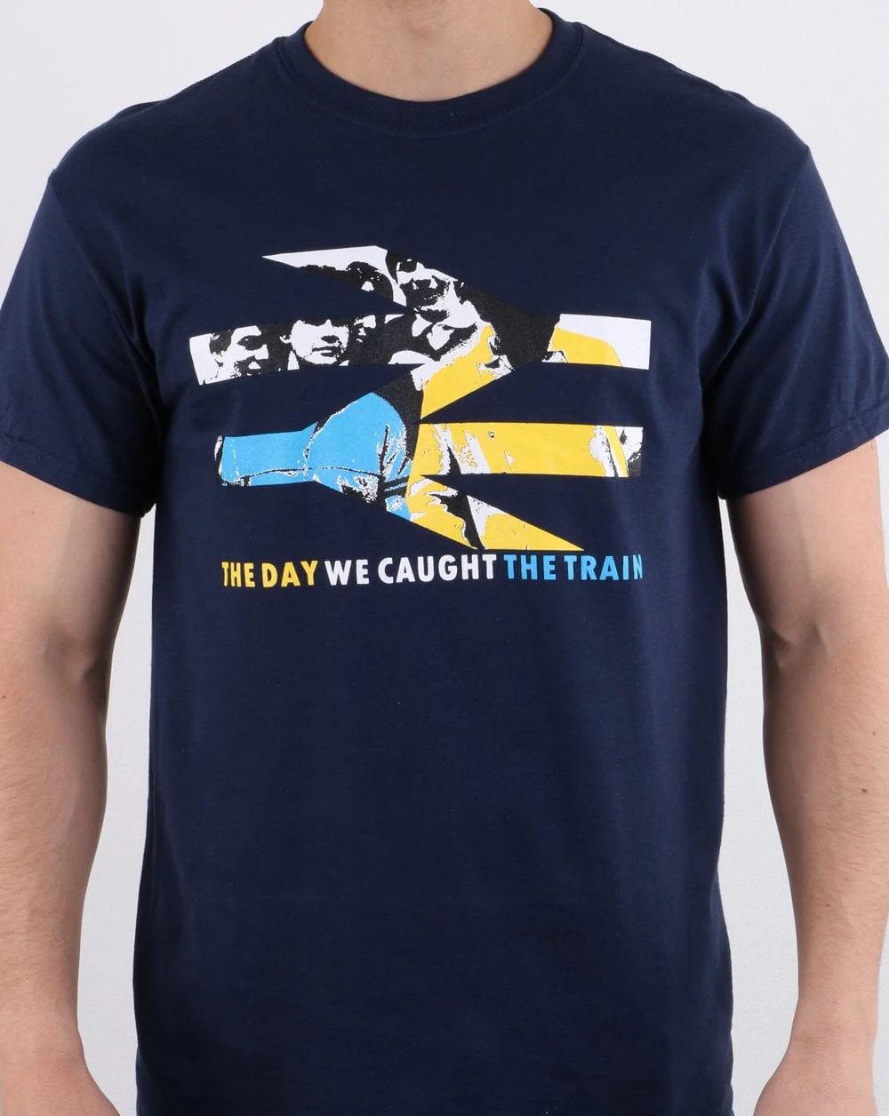 Casuals -The Day We Caught The Train T-shirt Navy - Image 3