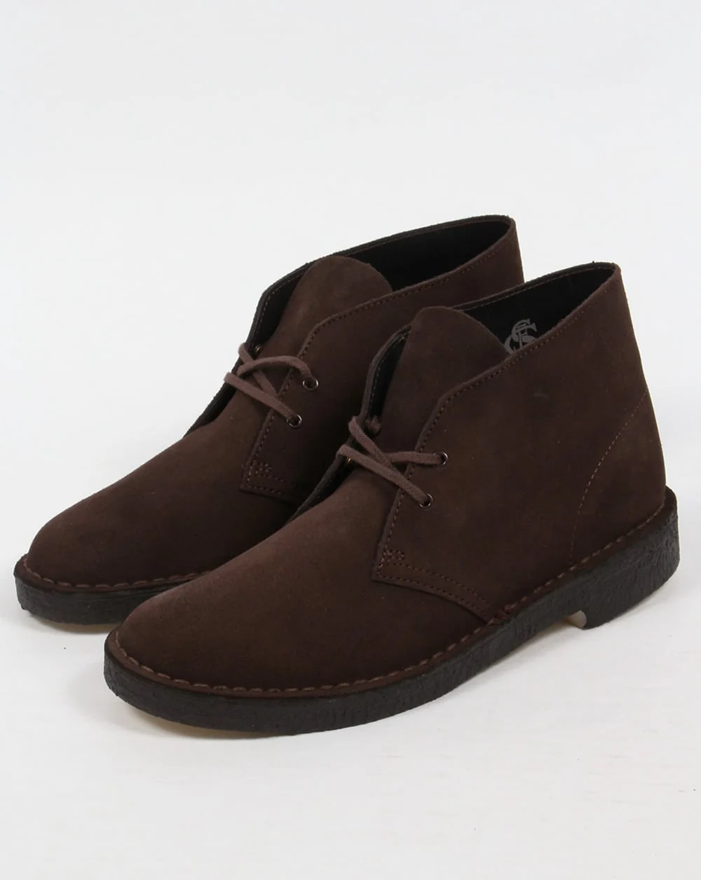 Clarks Originals Desert Boot In Suede Brown - Image 3