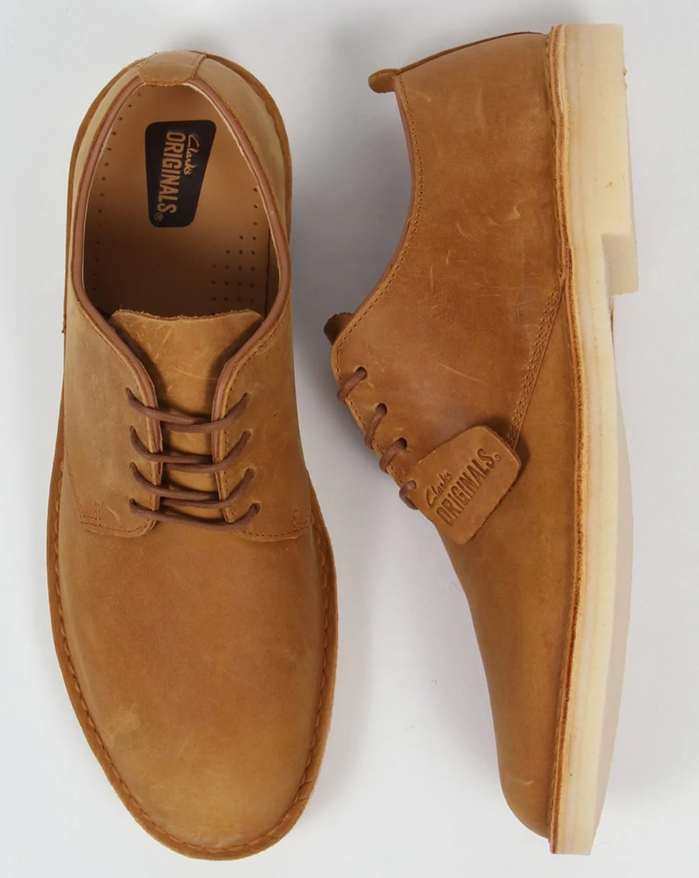 Clarks Originals Desert London Mustard - Image 2