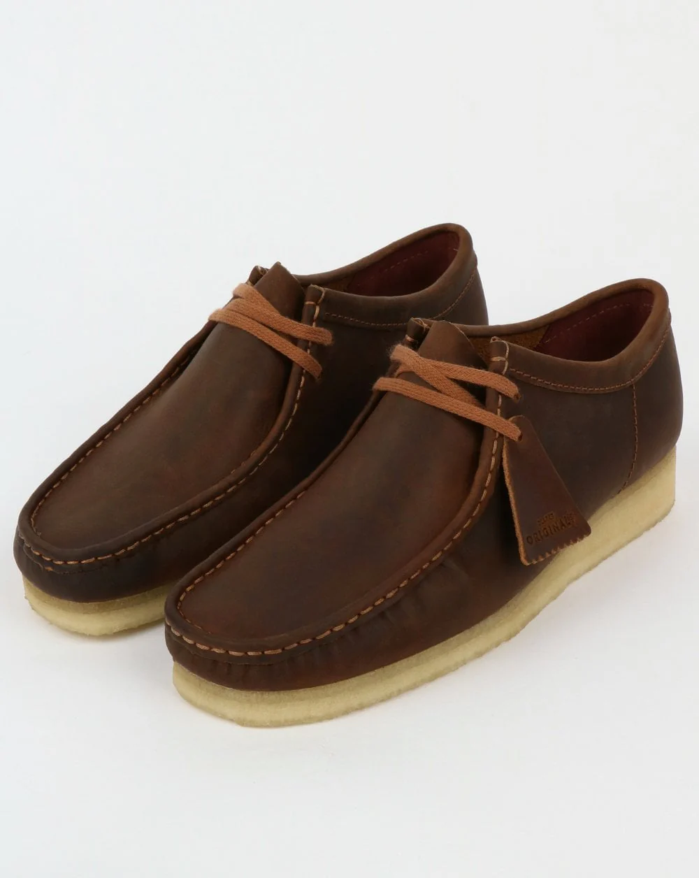 Clarks Originals Wallabee Shoes Beeswax