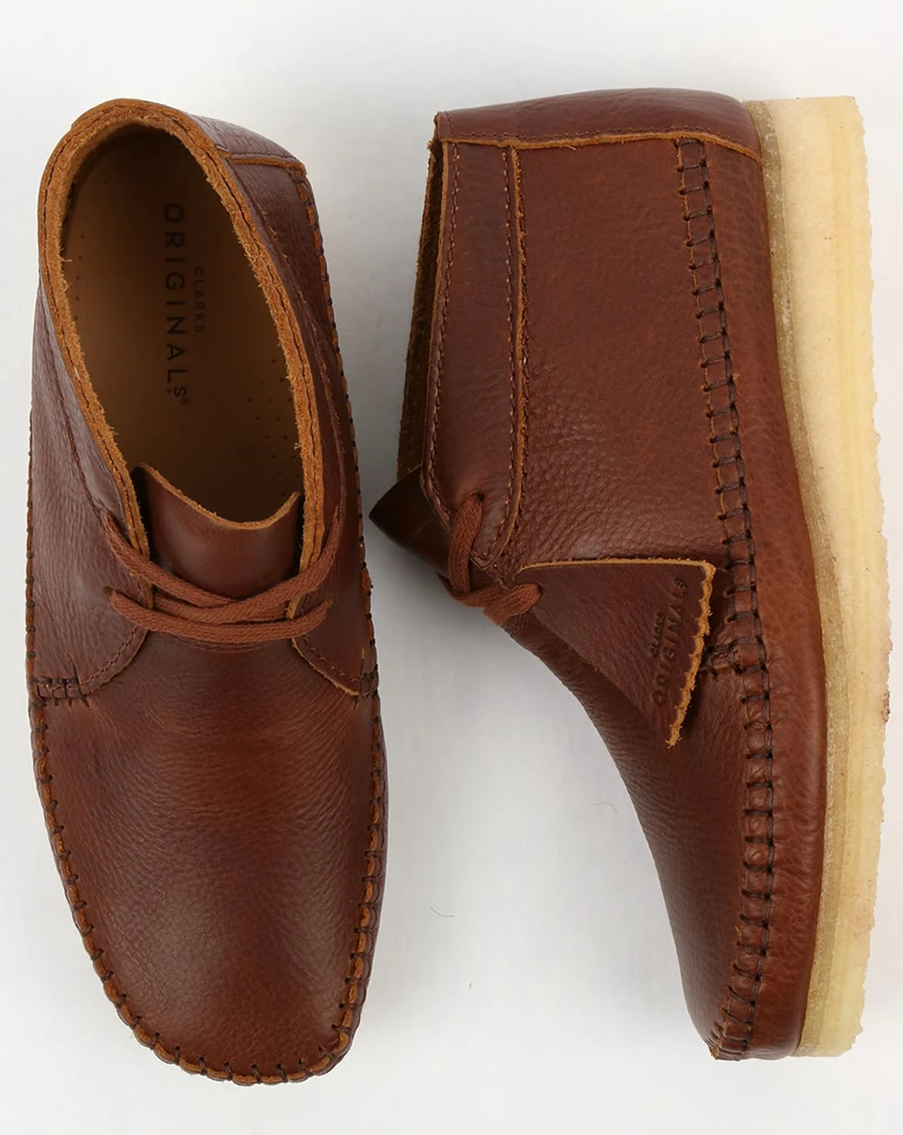 Clarks Originals Weaver Boot Tan Leather - Image 2