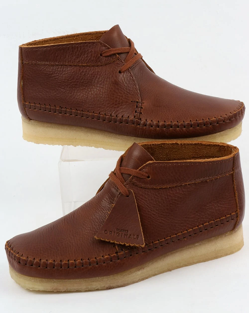 Clarks Originals Weaver Boot Tan Leather - Image 3