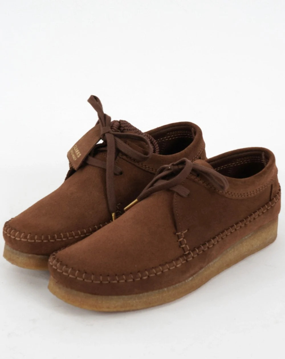 Clarks Originals Weaver Shoe Cola Suede - Image 2