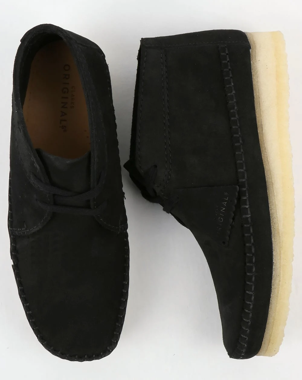 Clarks Originals Weaver Suede Boot Black - Image 2