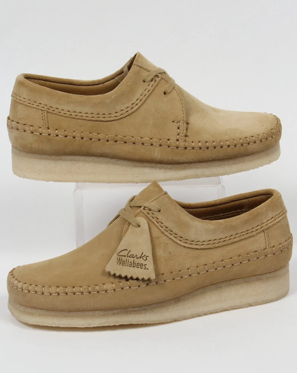 Clarks Originals Weaver Suede Shoes Maple