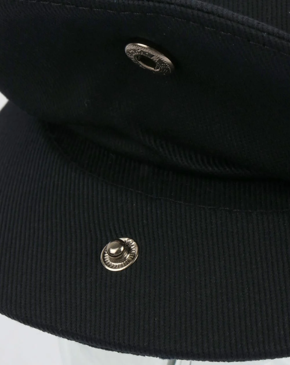 Cotton Flat Cap Navy - Image 2