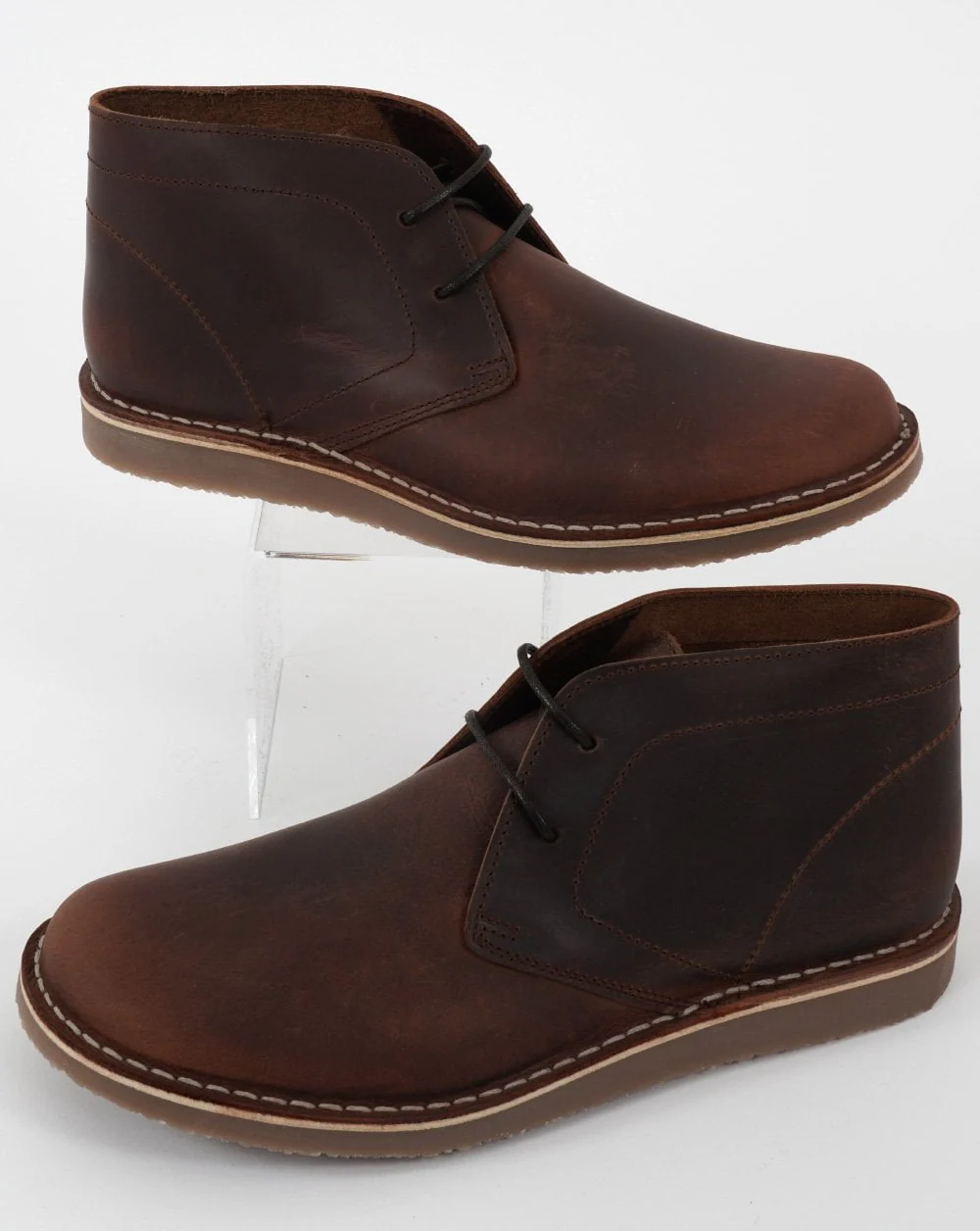 Delicious Junction Leather Desert Boot Tan Leather - Image 2