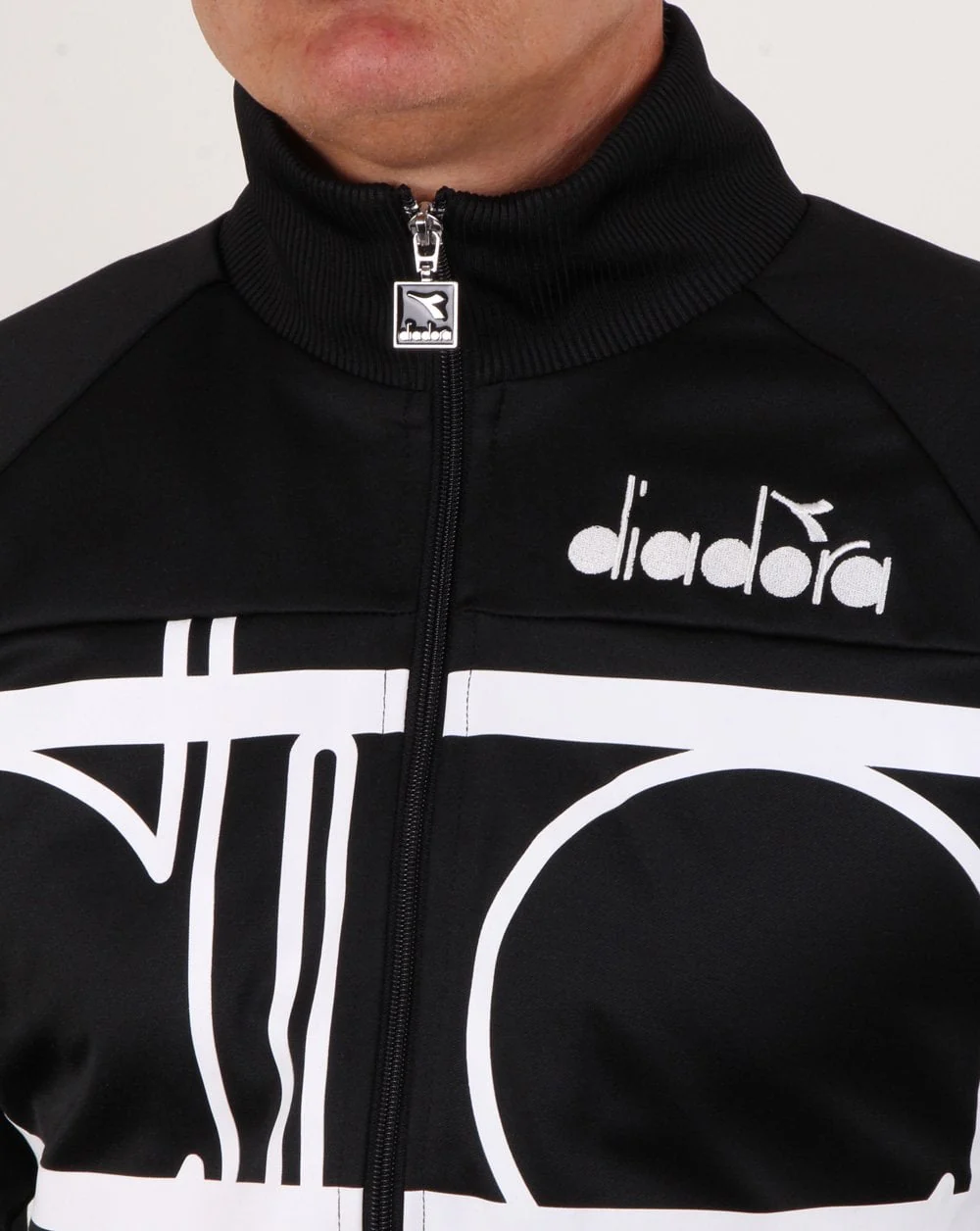 Diadora 80s Bold Jacket Black/white - Image 2