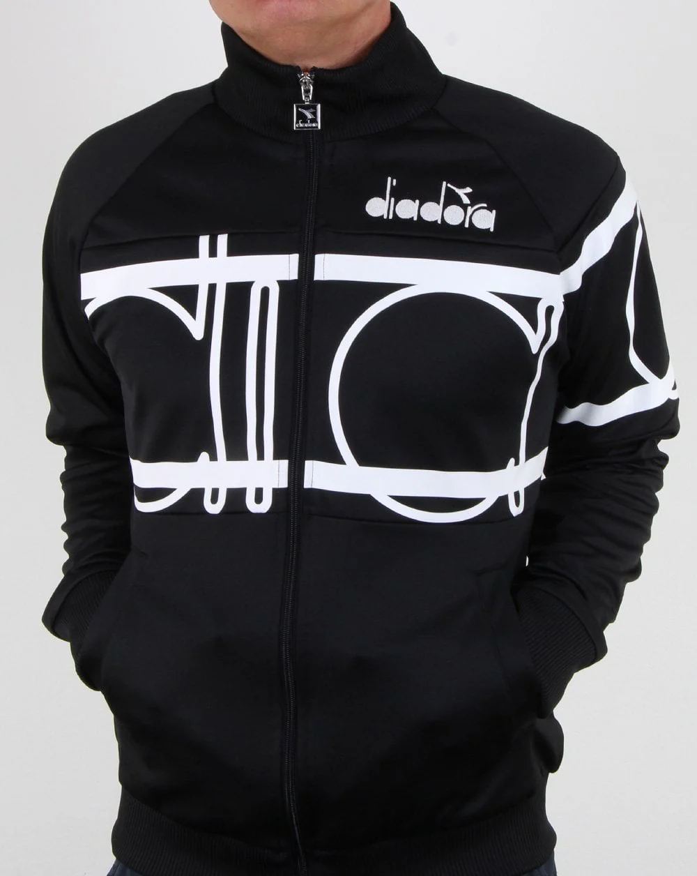 Diadora 80s Bold Jacket Black/white - Image 3