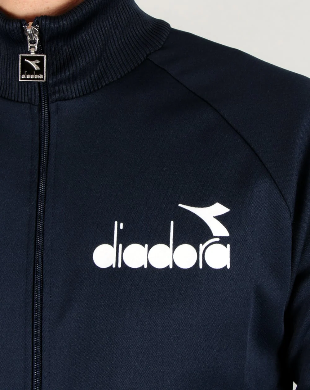 Diadora 80s Track Top Blue Denim - Image 2