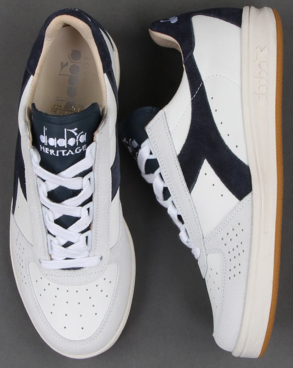 Diadora B. Elite Heritage Trainers White/navy - Image 2