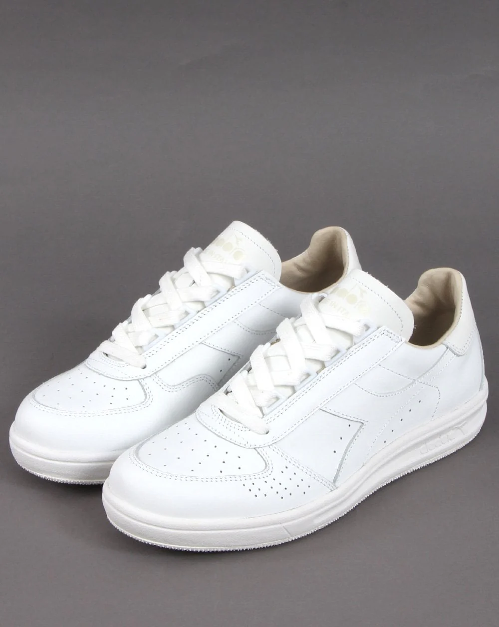Diadora B. Elite Italia Sport Trainer White/White - Image 3