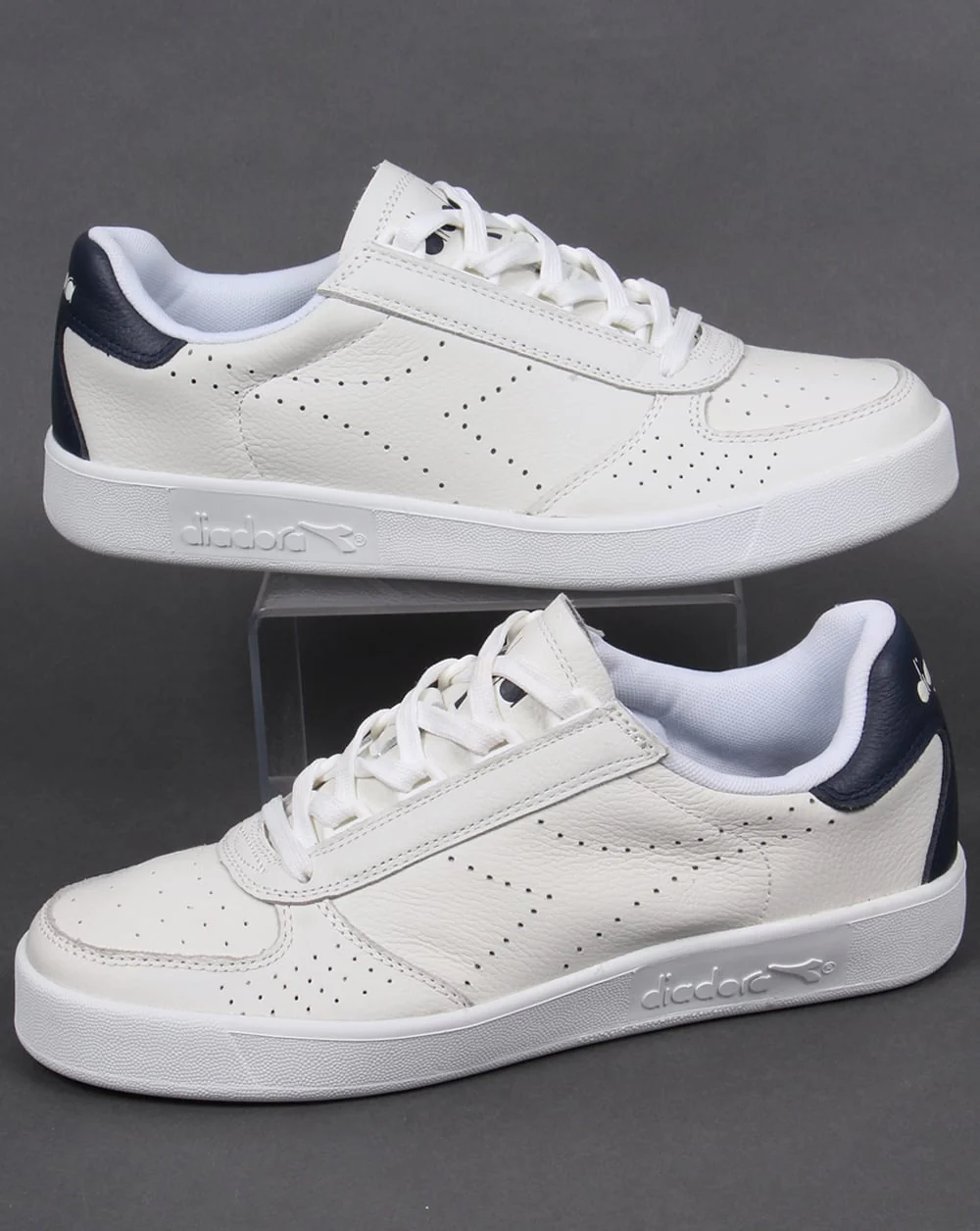 Diadora B. Elite Premium L Trainers White/Blue