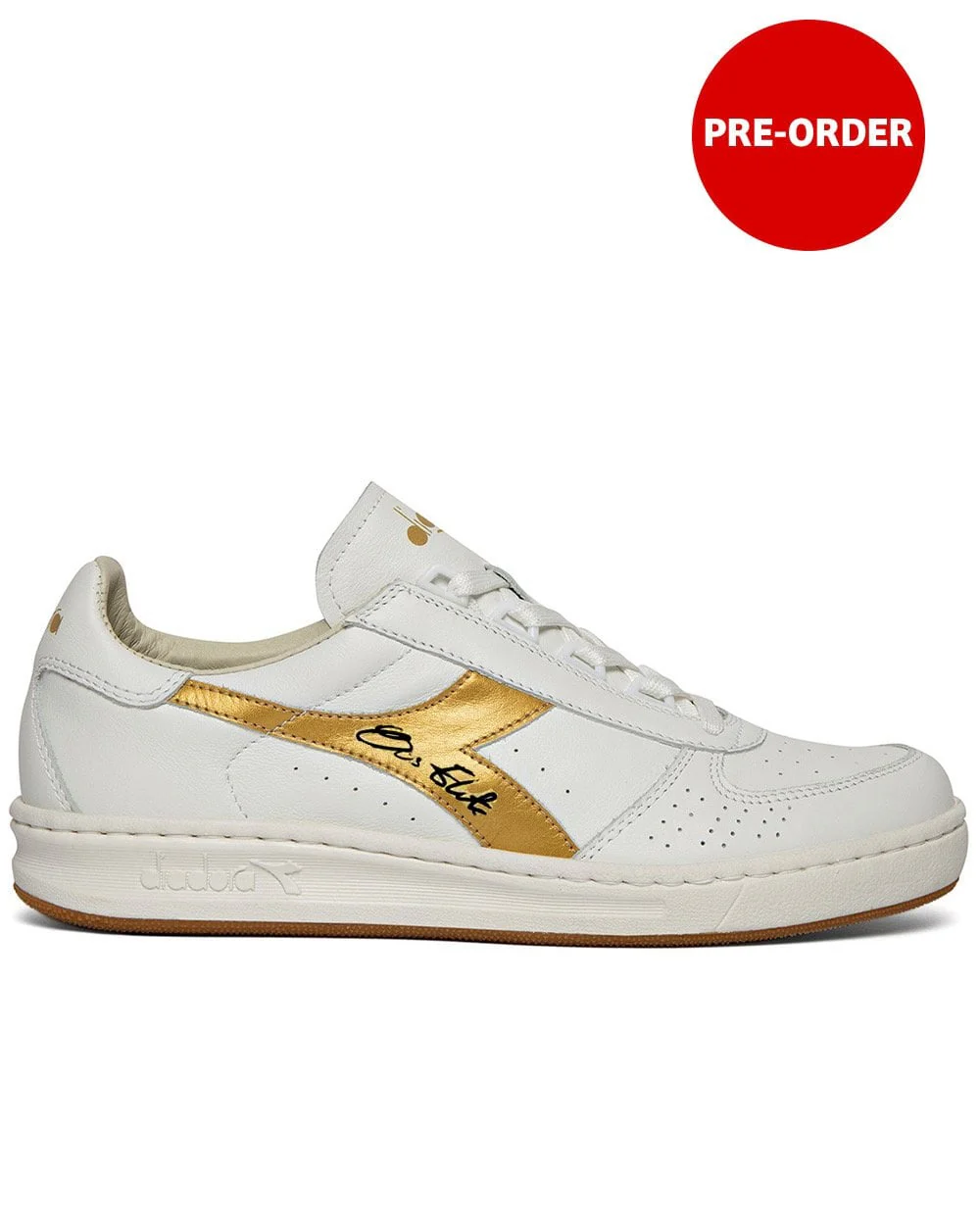 Diadora B. Elite Signature Trainers Premium White/gold