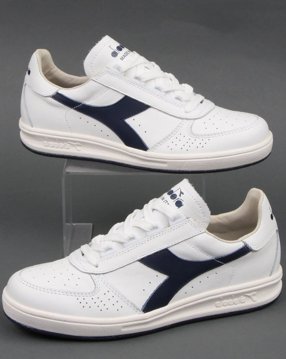 Diadora B. Elite Trainer Premium White/Navy -ltd offer