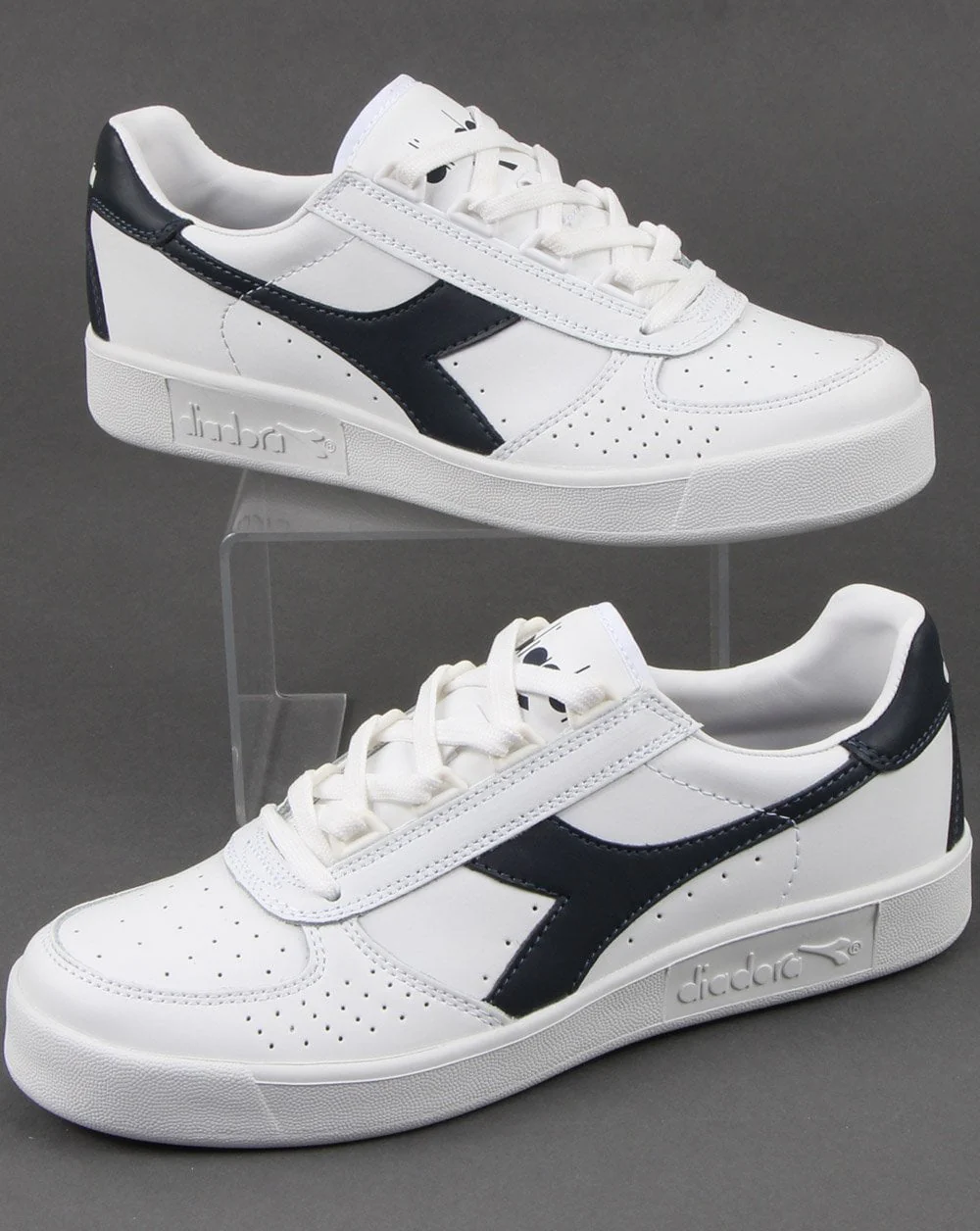 Diadora B. Elite Trainers White/Denim Blue