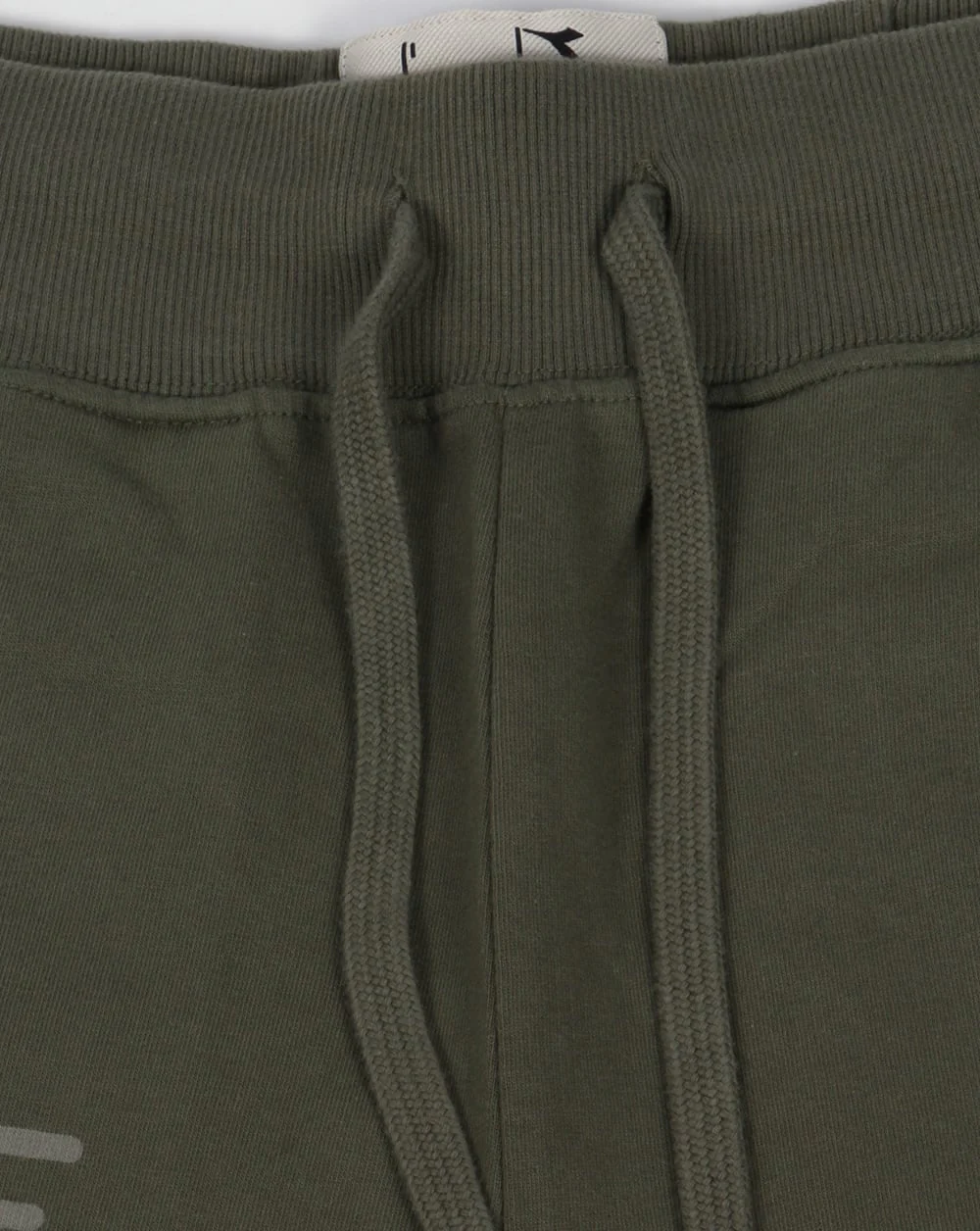 Diadora Bermuda Sweat Shorts Green Mushroom - Image 2