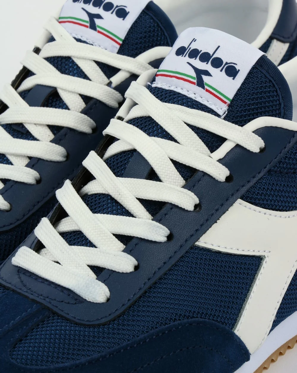 Diadora Birmingham Trainers Navy White Gum - Image 4