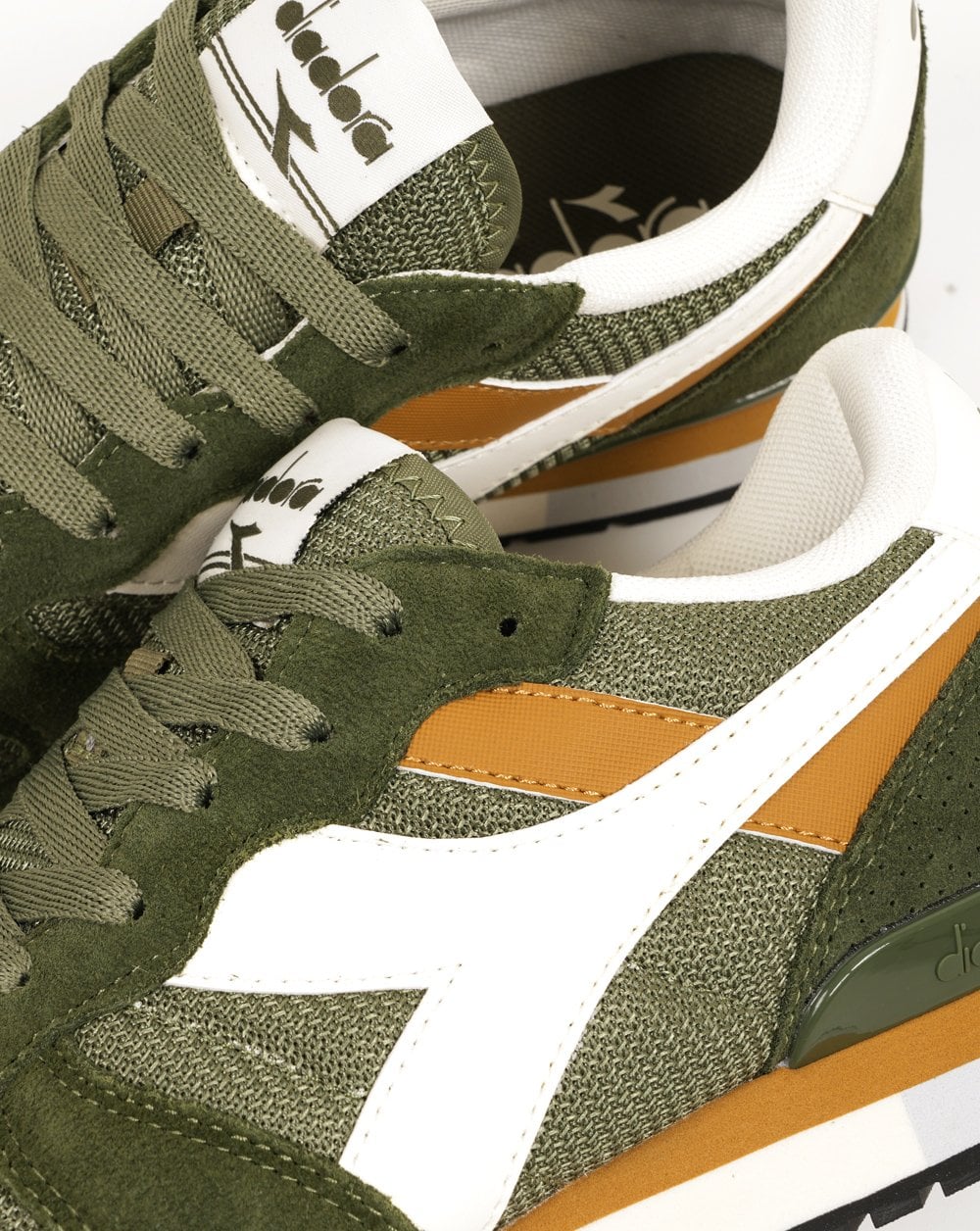 Diadora Camaro M2 Trainers Green Olivine - Image 3