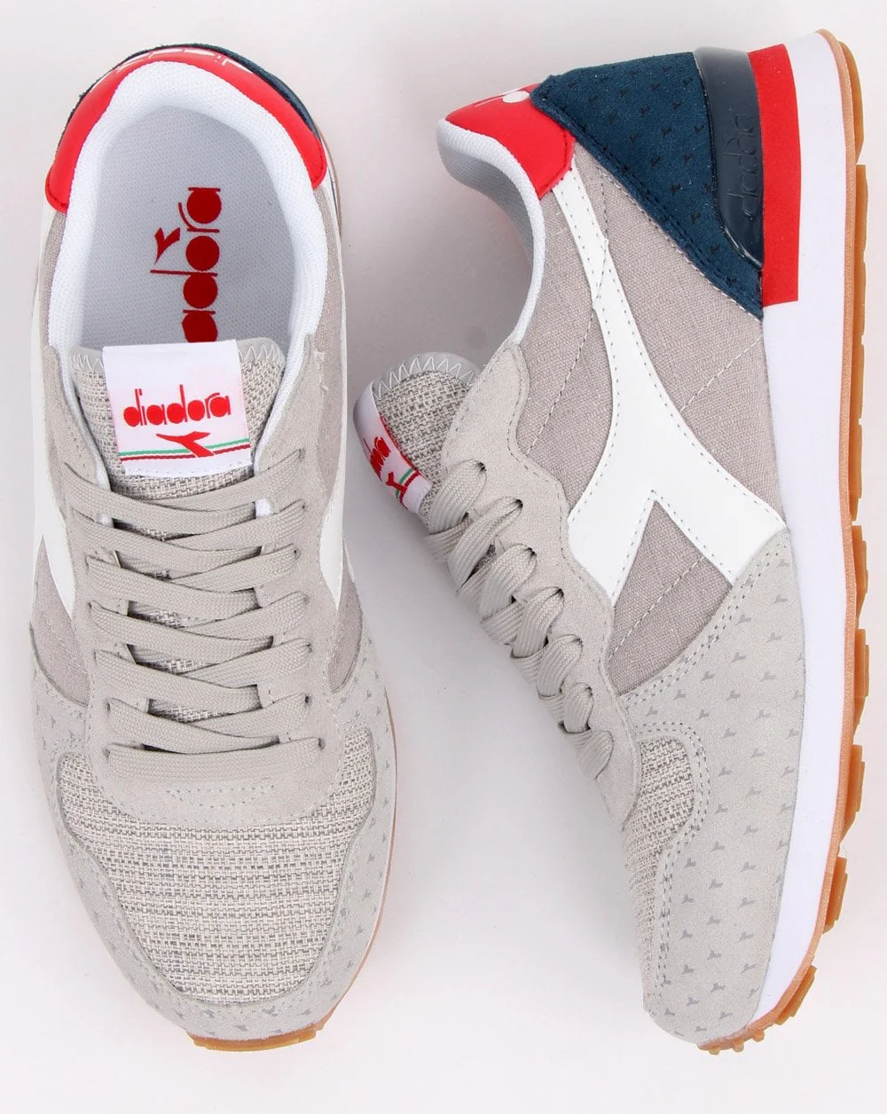 Diadora Camaro Trainers Chalk White/Navy - Image 2