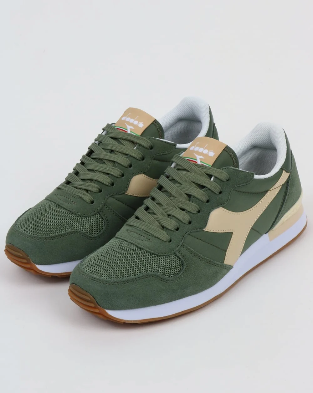 Diadora Camaro Trainers Elm Green/Sand - Image 3