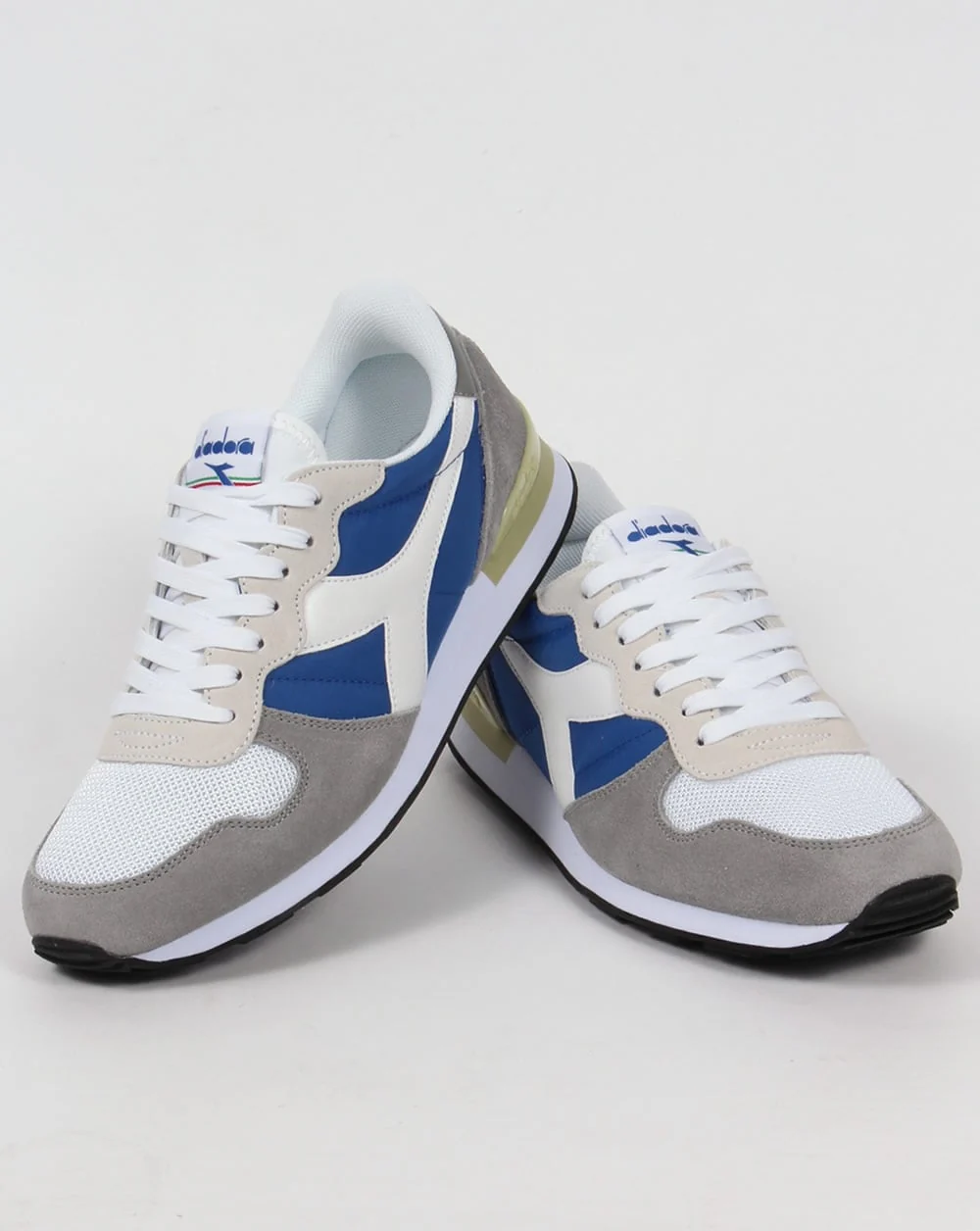 Diadora Camaro Trainers Nautical Blue/Grey - Image 3