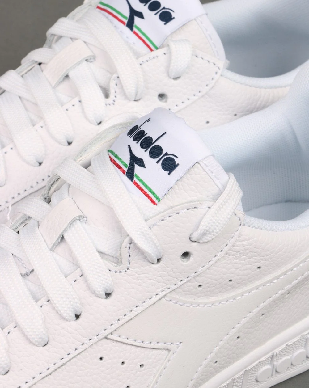Diadora Game L Low Optical White/Denim Blue - Image 4