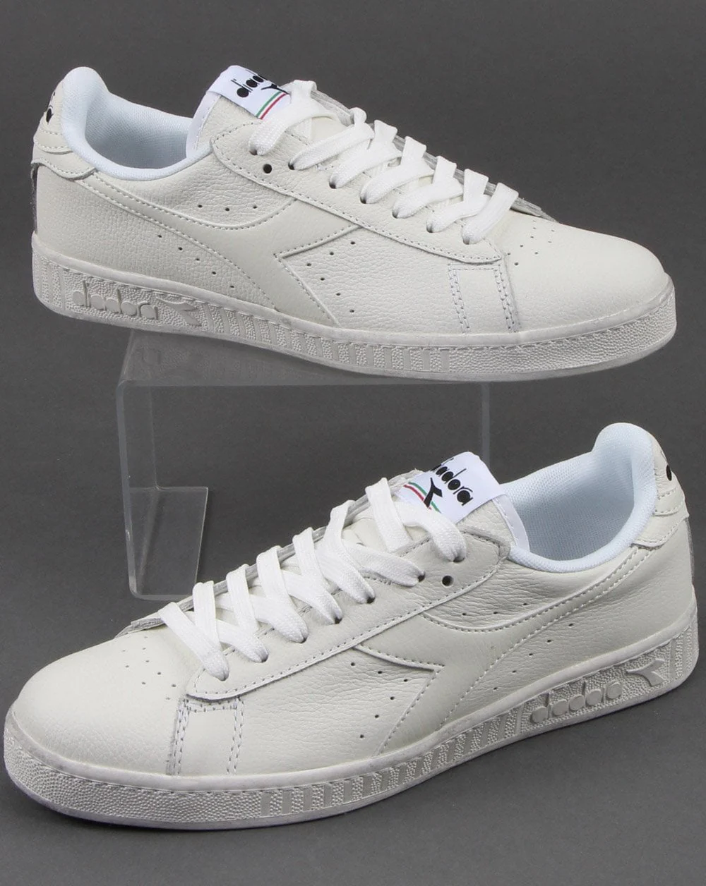 Diadora Game L Low Waxed Trainers White/white