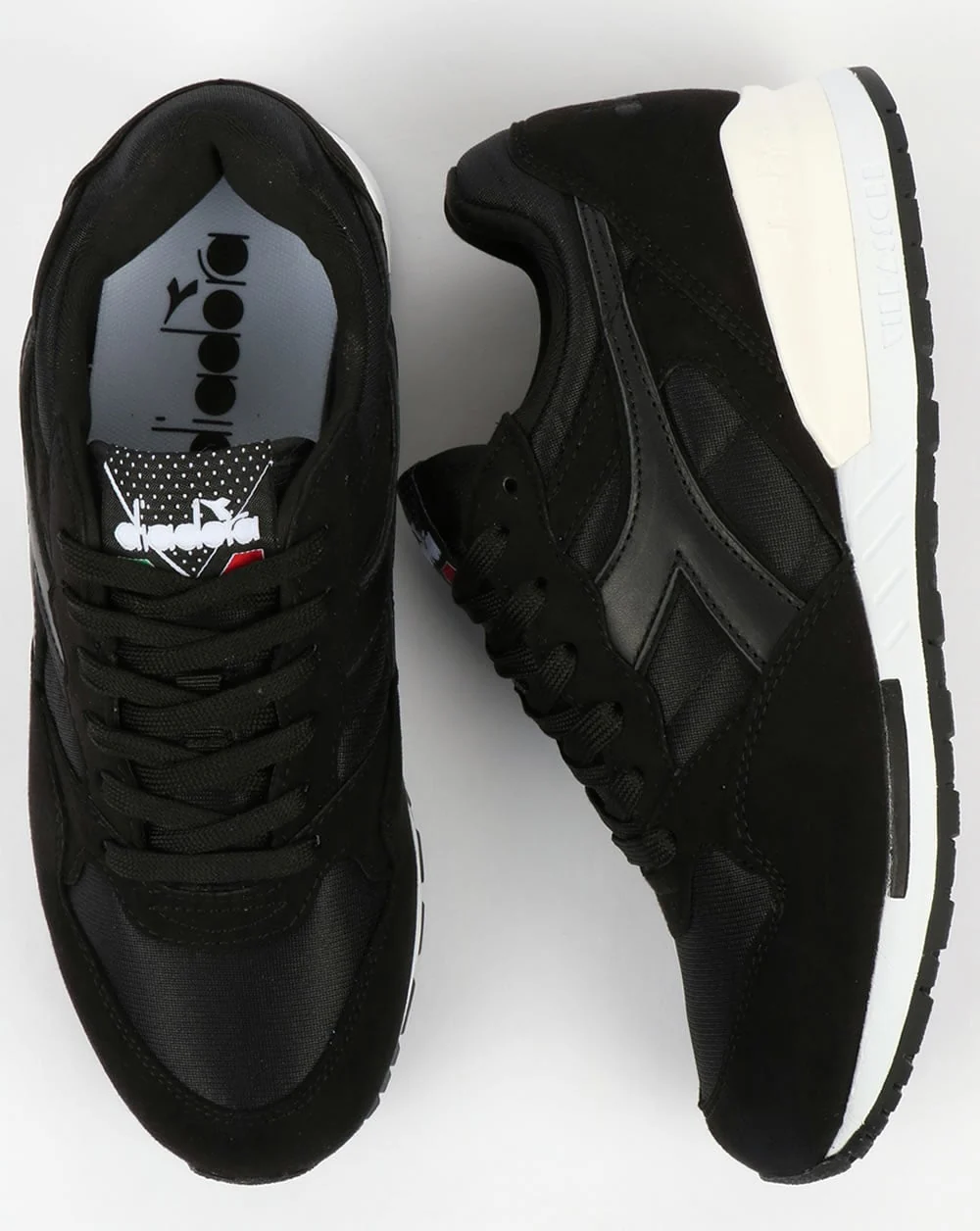 Diadora Intrepid NYL Trainers Black - Image 2