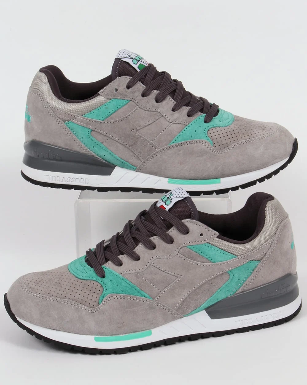 Diadora Intrepid Premium Trainers Grey Ash Dust