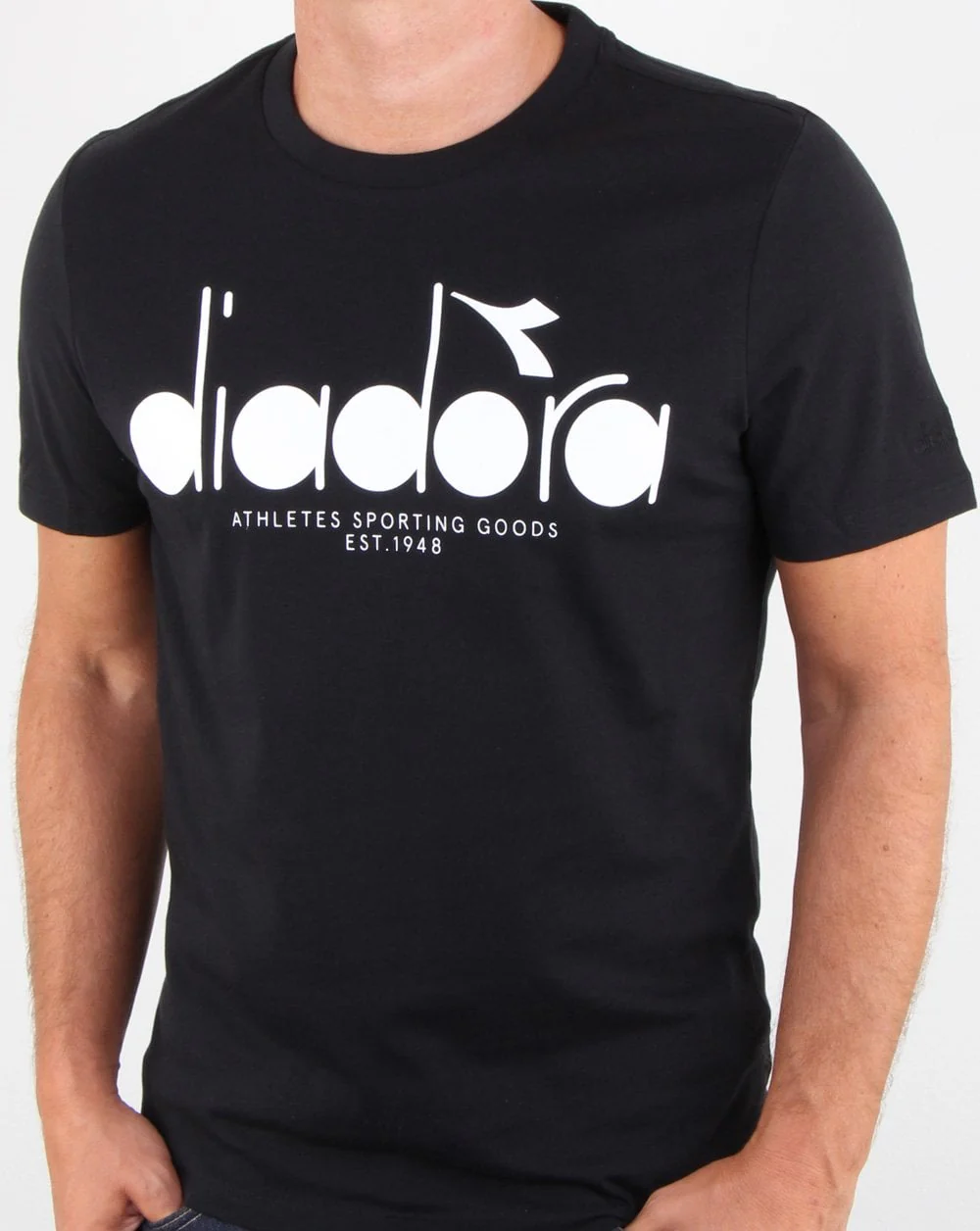 Diadora Logo T-shirt Black/optical