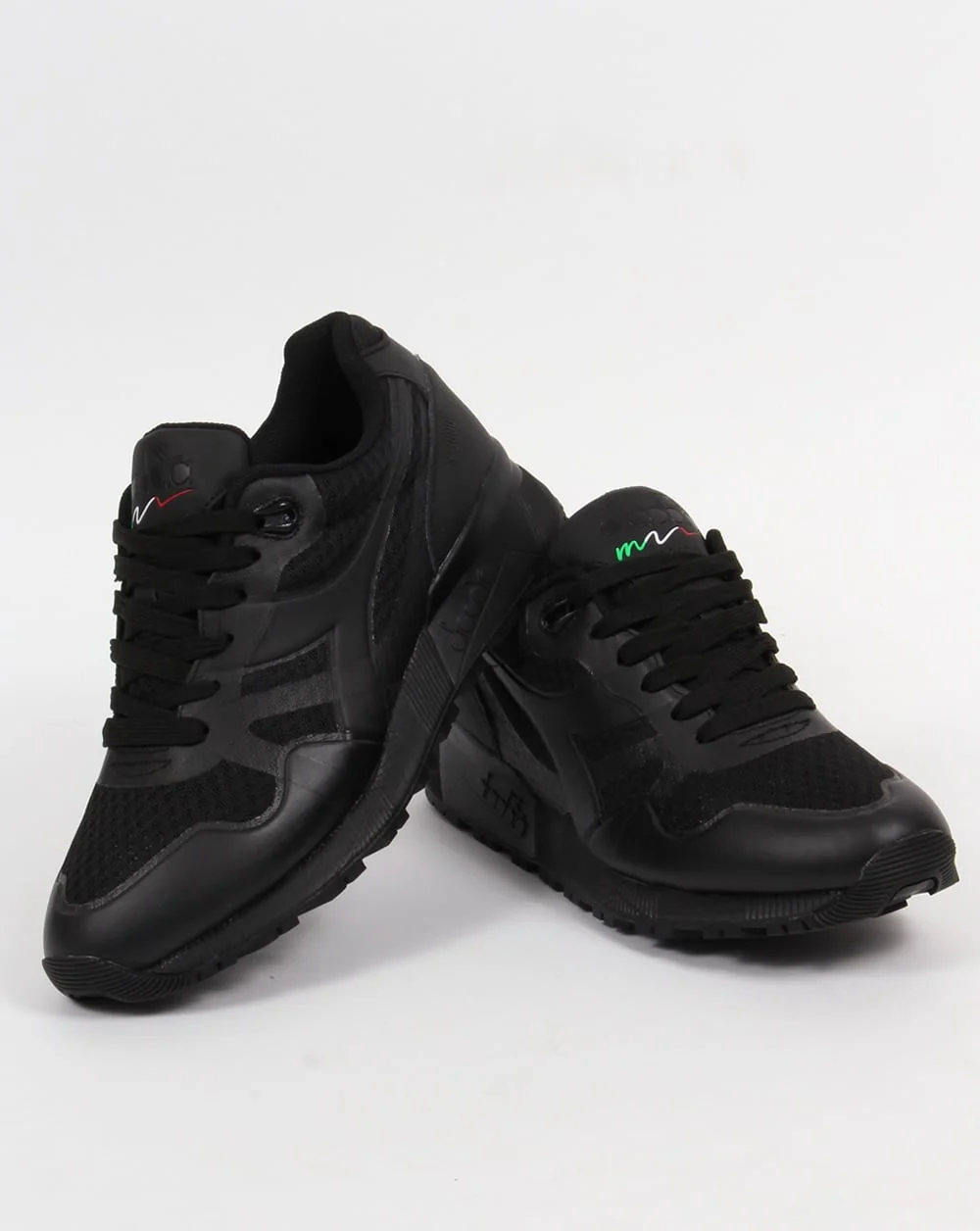 Diadora N9000 MM II Trainers Black - Image 3