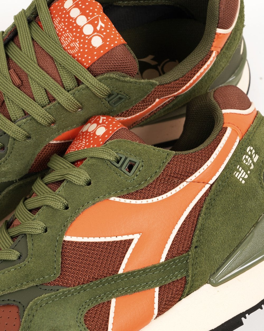 Diadora N92 Advance Trainers Brown Oats - Image 3