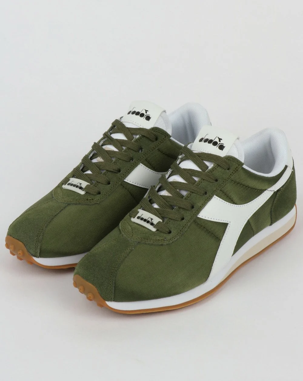 Diadora Sirio NYL Trainer Green Olive - Image 3