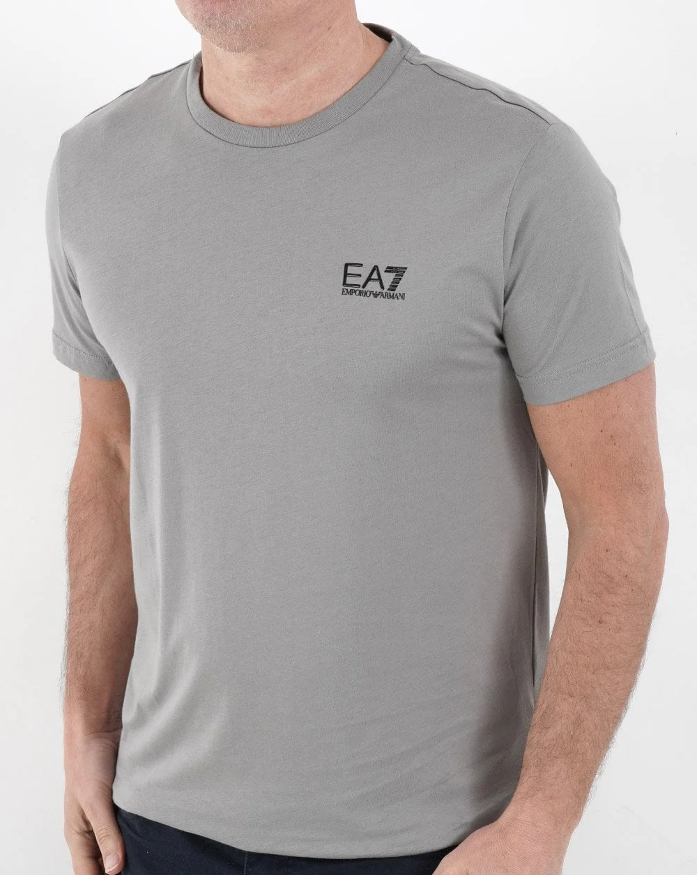 Ea7 Classic T Shirt Grey