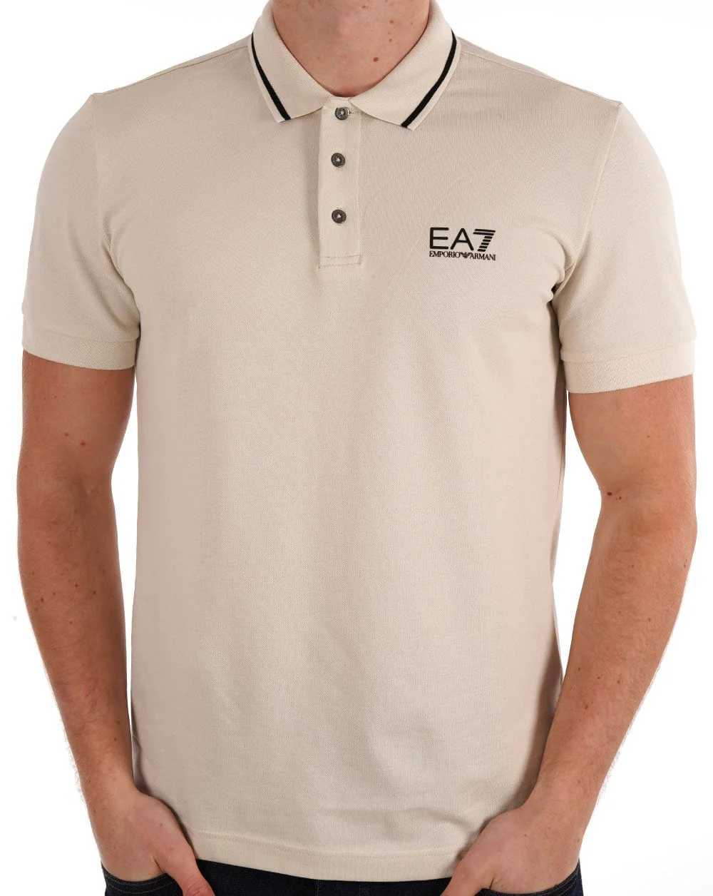 EA7 Emporio Armani Polo Shirt Stone
