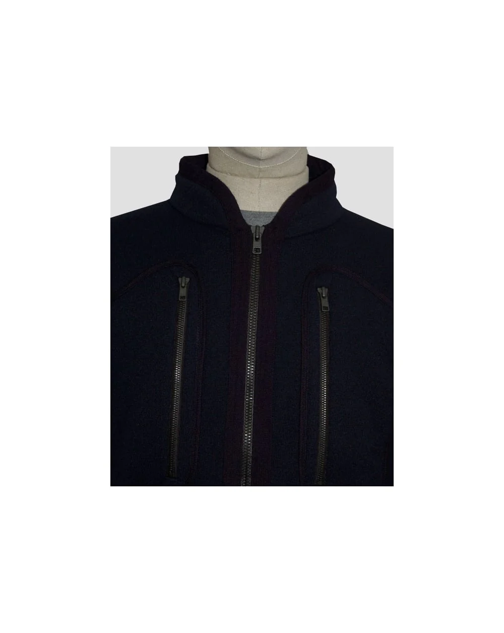 Elka Harbour Fleece Jacket Navy - Image 3