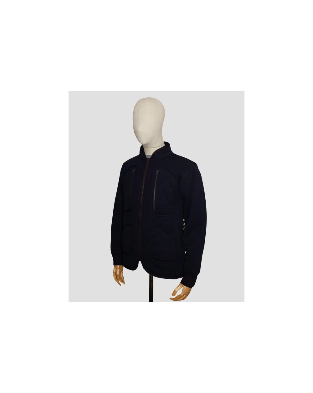 Elka Harbour Fleece Jacket Navy - Image 4