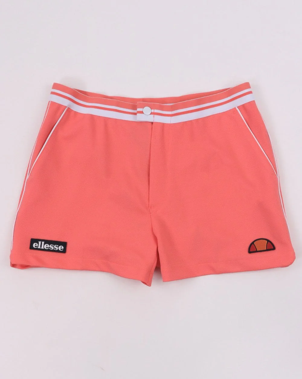 Ellesse 80s Tennis Shorts Coral