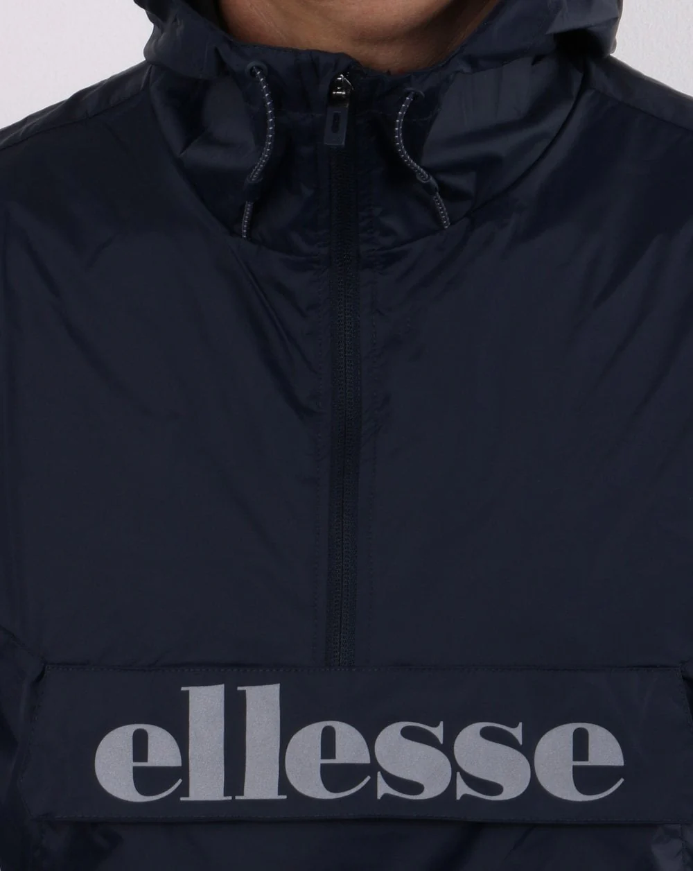 Ellesse Acera Overhead Jacket Navy - Image 3