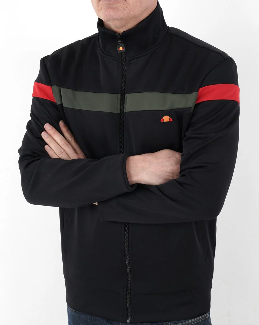 Ellesse Albon Track Top Black - Image 3