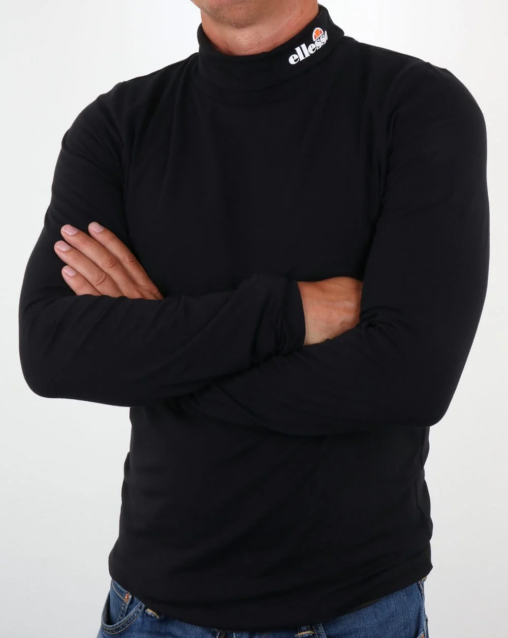 Ellesse Amico Roll Neck Black - Image 3