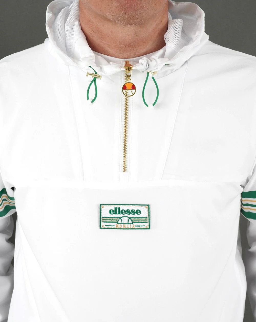 Ellesse Arbitra Overhead Jacket White - Image 2