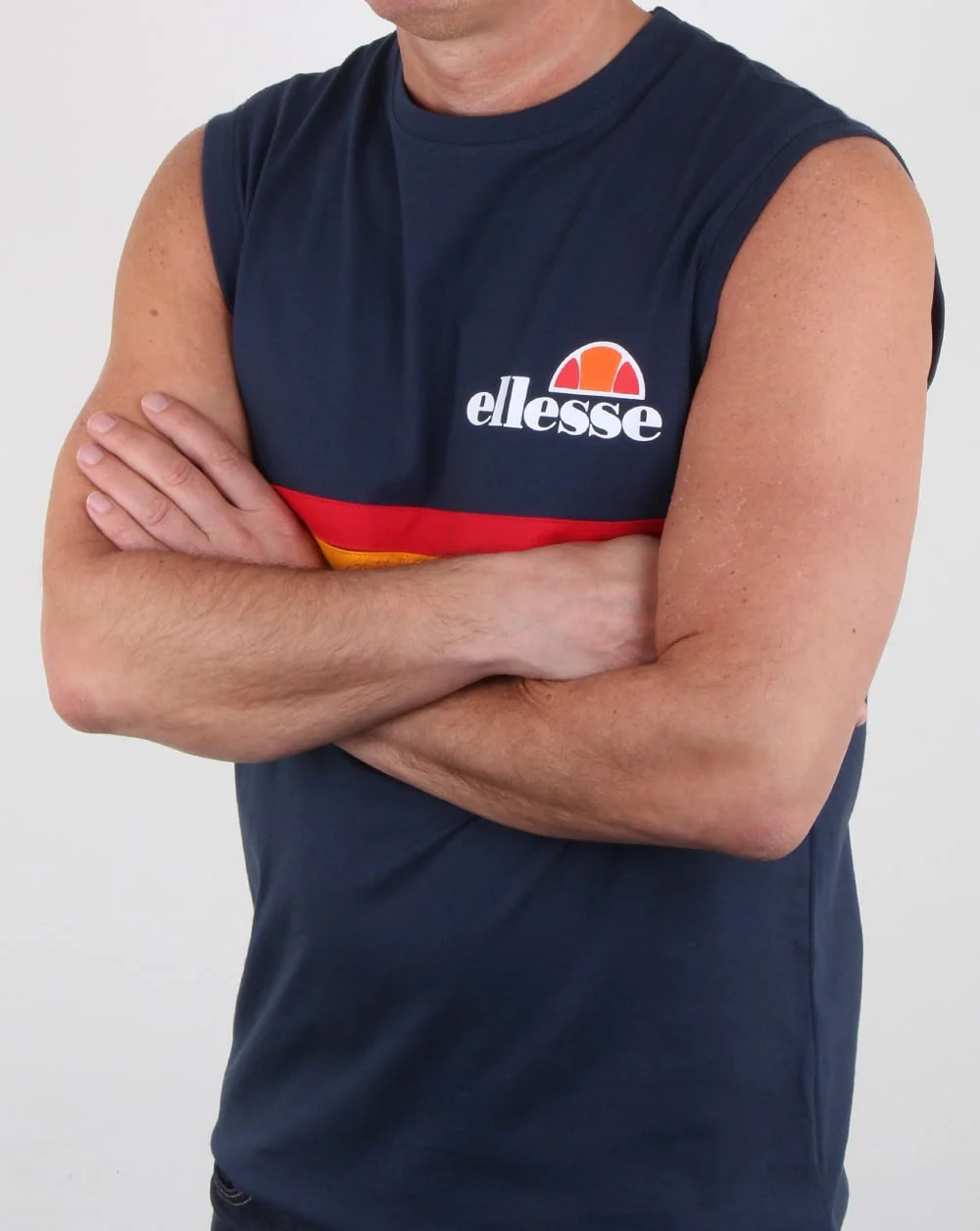 Ellesse Aversa Vest Navy - Image 3