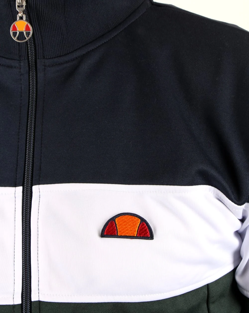 Ellesse Caprini Track Top Navy/white/darkest Spruce - Image 2