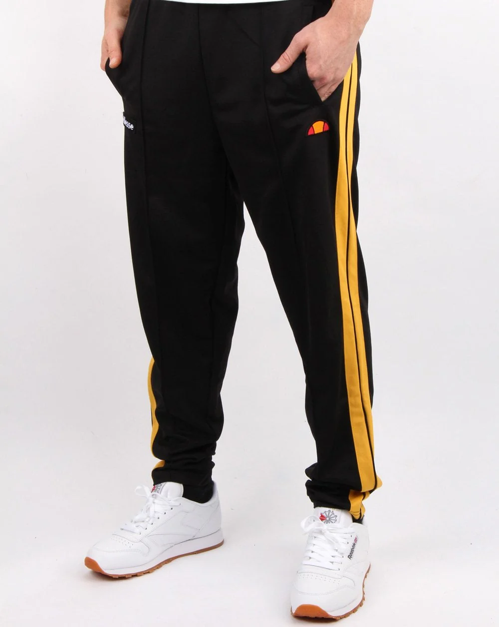 Ellesse Cassed Track Pant Black/yellow