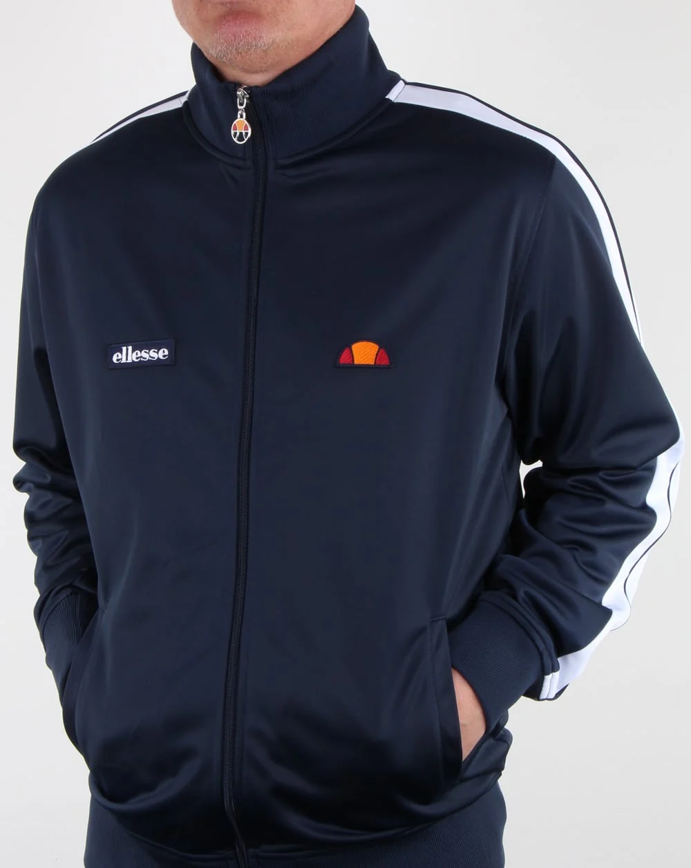 Ellesse Cervino Track Top Navy - Image 3