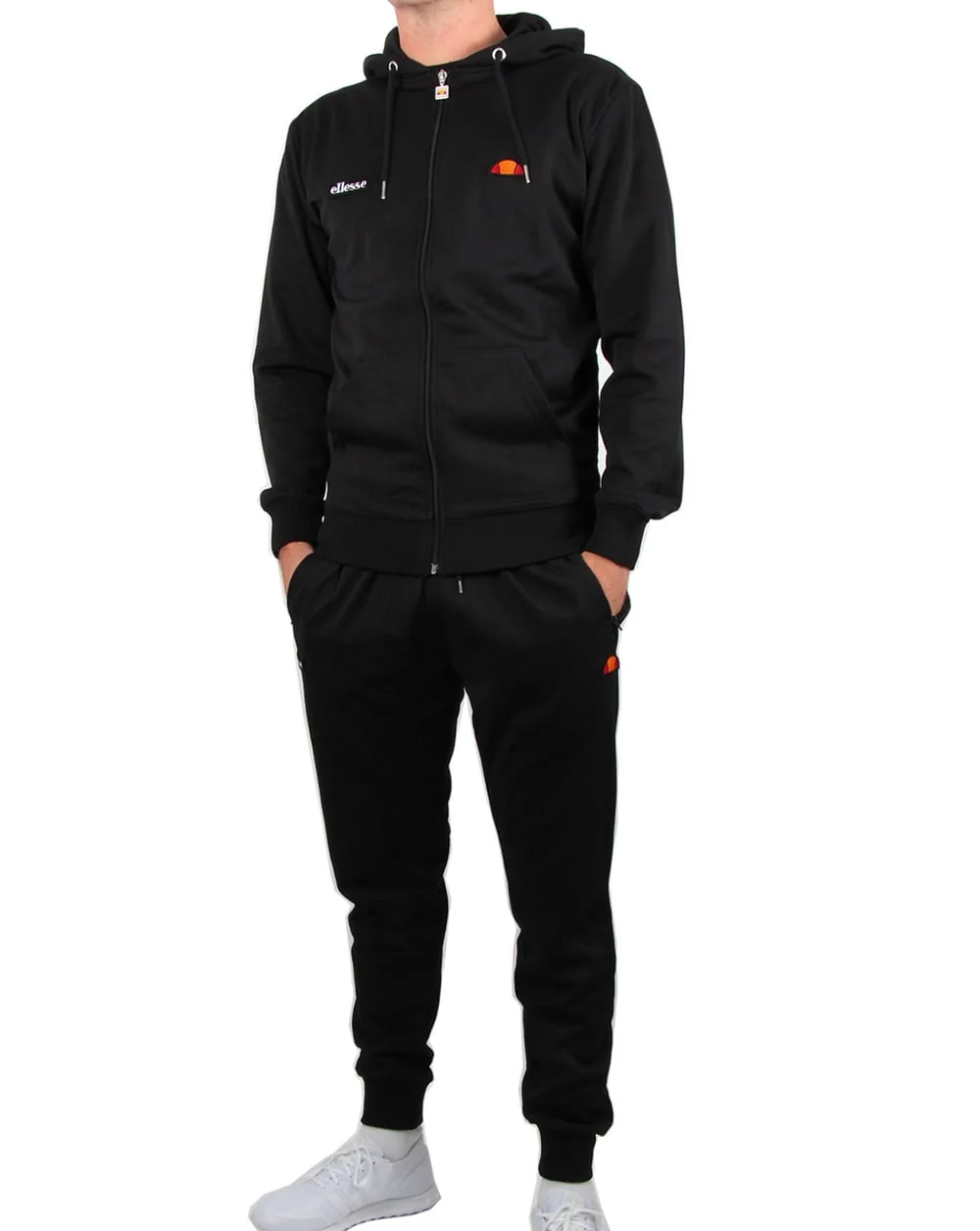 Ellesse Cervo Track Top Hood Black - Image 4
