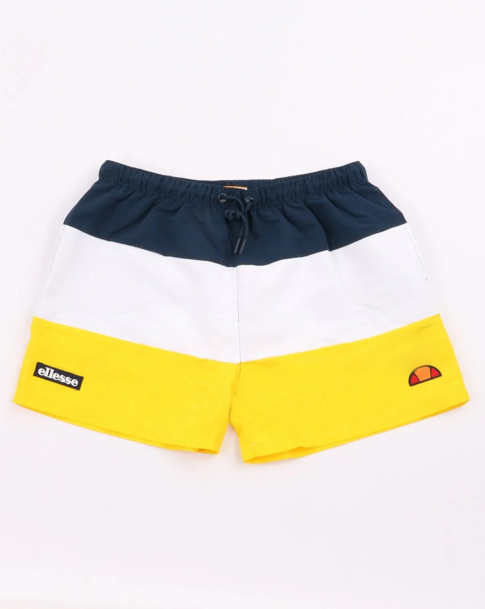 Ellesse Cielo Swim Shorts Yellow/white/navy